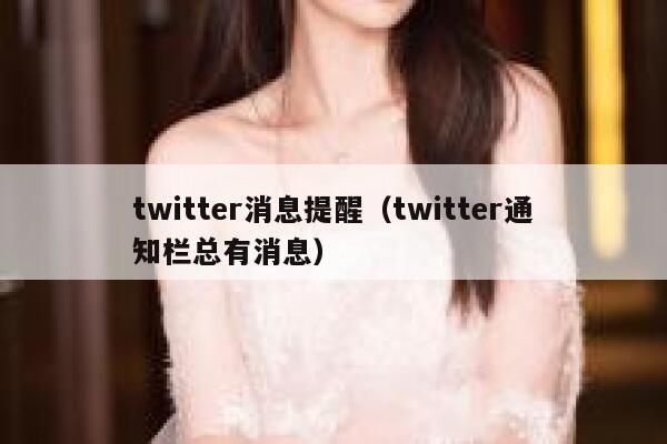 twitter消息提醒(twitter通知栏总有消息) 第1张 twitter消息提醒(twitter通知栏总有消息) 第1张