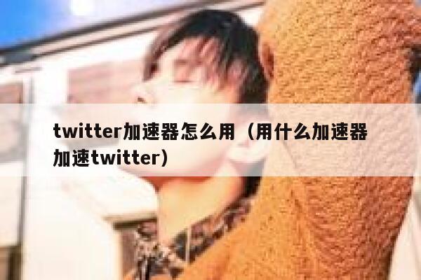 twitter加速器怎么用（用什么加速器加速twitter） 第1张