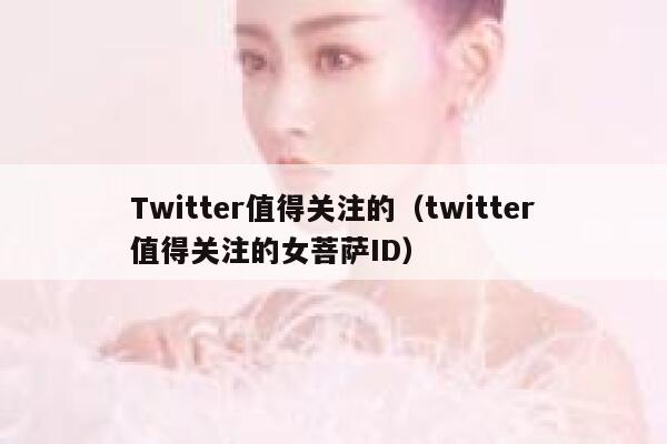 Twitter值得关注的（twitter值得关注的女菩萨ID） 第1张