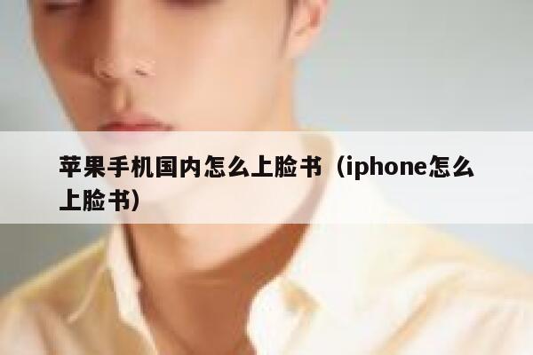 苹果手机国内怎么上脸书(iphone怎么上脸书) 第1张 苹果手机国内怎么上脸书(iphone怎么上脸书) 第1张