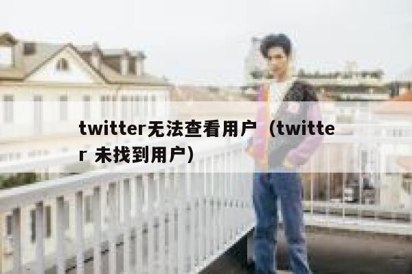 twitter无法查看用户(twitter 未找到用户) 第1张 twitter无法查看用户(twitter 未找到用户) 第1张