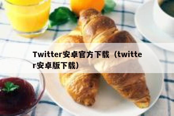 Twitter安卓官方下载(twitter安卓版下载) 第1张 Twitter安卓官方下载(twitter安卓版下载) 第1张