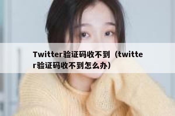 Twitter验证码收不到（twitter验证码收不到怎么办） 第1张