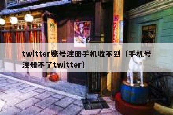 twitter账号注册手机收不到（手机号注册不了twitter） 第1张