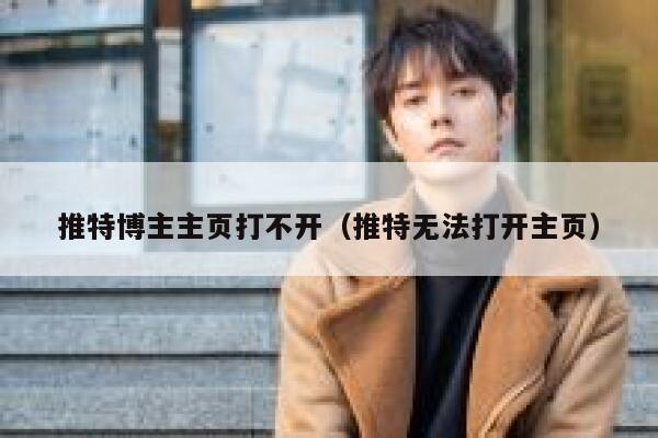 推特博主主页打不开（推特无法打开主页） 第1张