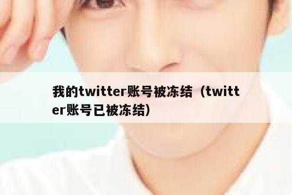我的twitter账号被冻结（twitter账号已被冻结） 第1张