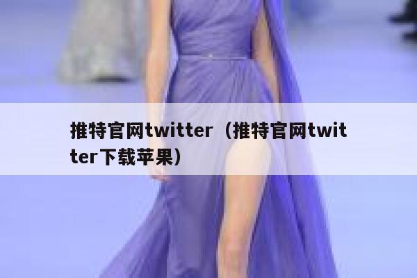 推特官网twitter（推特官网twitter下载苹果） 第1张