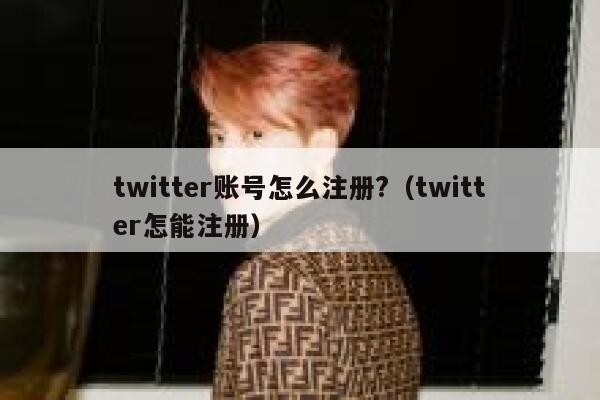 twitter账号怎么注册?（twitter怎能注册） 第1张