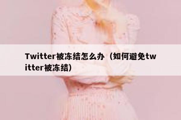 Twitter被冻结怎么办（如何避免twitter被冻结） 第1张