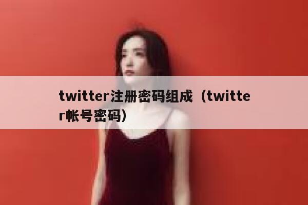 twitter注册密码组成（twitter帐号密码） 第1张