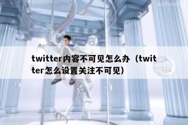 twitter内容不可见怎么办(twitter怎么设置关注不可见) 第1张 twitter内容不可见怎么办(twitter怎么设置关注不可见) 第1张