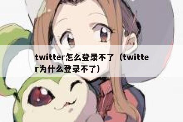 twitter怎么登录不了（twitter为什么登录不了） 第1张