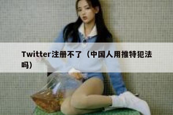 Twitter注册不了（中国人用推特犯法吗） 第1张
