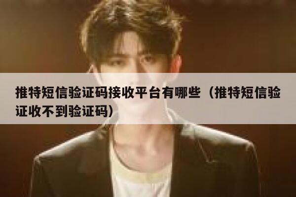 推特短信验证码接收平台有哪些(推特短信验证收不到验证码) 第1张 推特短信验证码接收平台有哪些(推特短信验证收不到验证码) 第1张