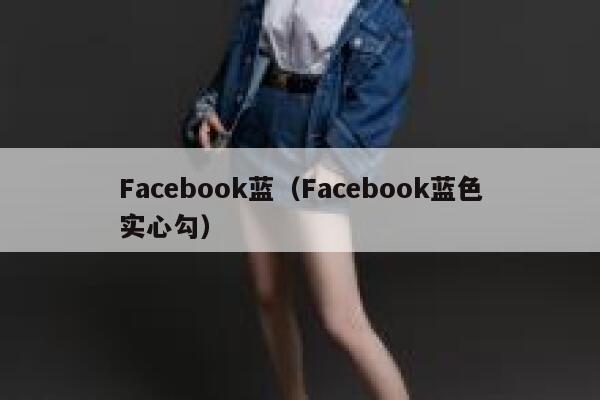 Facebook蓝（Facebook蓝色实心勾） 第1张