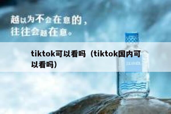 tiktok可以看吗（tiktok国内可以看吗） 第1张