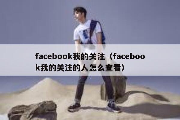 facebook我的关注（facebook我的关注的人怎么查看） 第1张