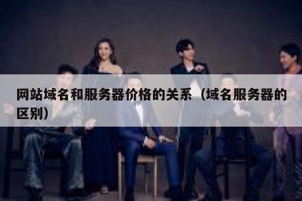 网站域名和服务器价格的关系（域名服务器的区别） 第1张