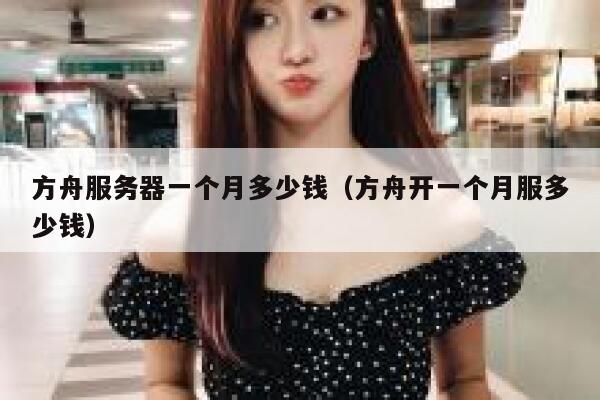 方舟服务器一个月多少钱(方舟开一个月服多少钱) 第1张 方舟服务器一个月多少钱(方舟开一个月服多少钱) 第1张