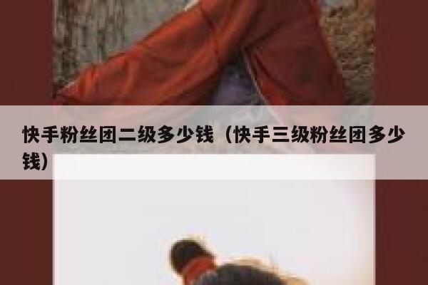 快手粉丝团二级多少钱(快手三级粉丝团多少钱) 第1张 快手粉丝团二级多少钱(快手三级粉丝团多少钱) 第1张