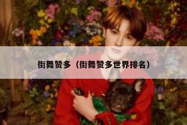 街舞赞多（街舞赞多世界排名） 第1张