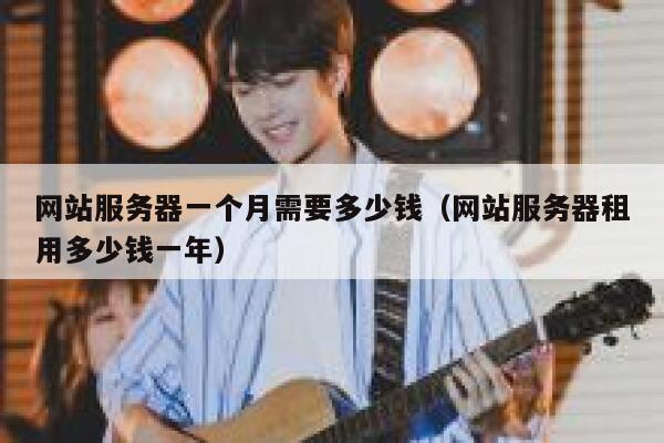 网站服务器一个月需要多少钱（网站服务器租用多少钱一年） 第1张