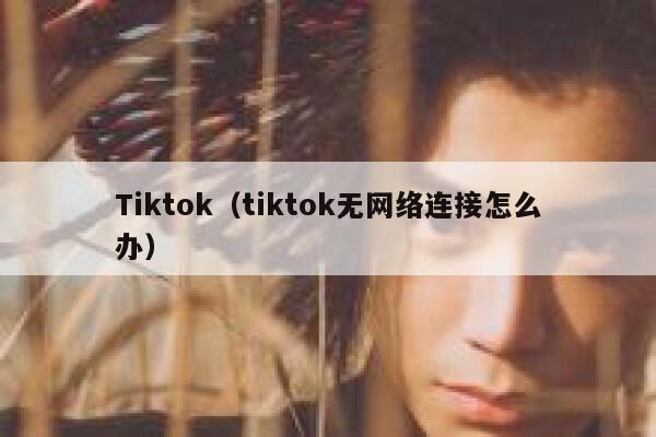 Tiktok（tiktok无网络连接怎么办） 第1张