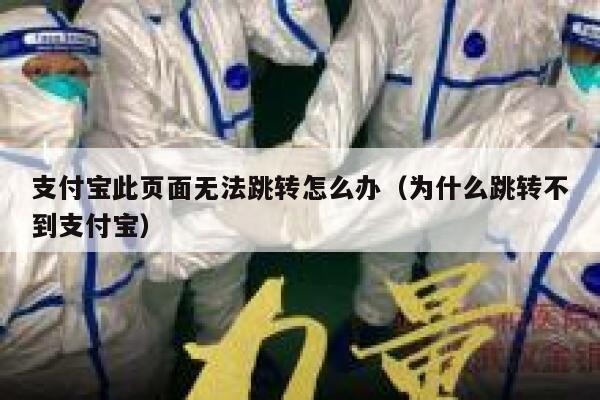 支付宝此页面无法跳转怎么办（为什么跳转不到支付宝） 第1张