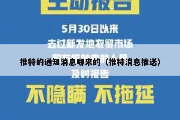 推特的通知消息哪来的(推特消息推送) 第1张 推特的通知消息哪来的(推特消息推送) 第1张