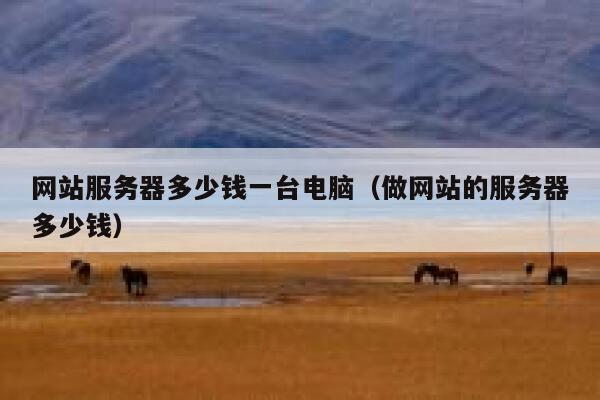 网站服务器多少钱一台电脑(做网站的服务器多少钱) 第1张 网站服务器多少钱一台电脑(做网站的服务器多少钱) 第1张