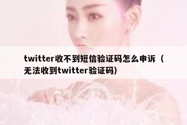twitter收不到短信验证码怎么申诉（无法收到twitter验证码） 第1张