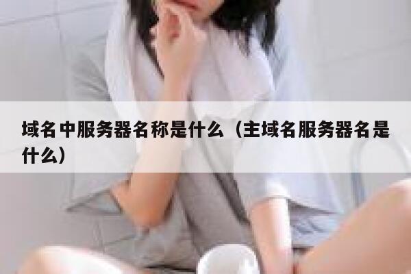 域名中服务器名称是什么（主域名服务器名是什么） 第1张
