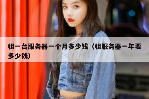 租一台服务器一个月多少钱（租服务器一年要多少钱） 第1张
