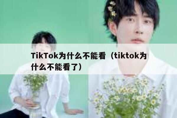 TikTok为什么不能看（tiktok为什么不能看了） 第1张