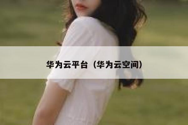 华为云平台（华为云空间） 第1张