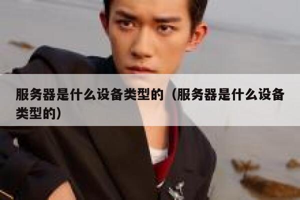 服务器是什么设备类型的（服务器是什么设备类型的） 第1张