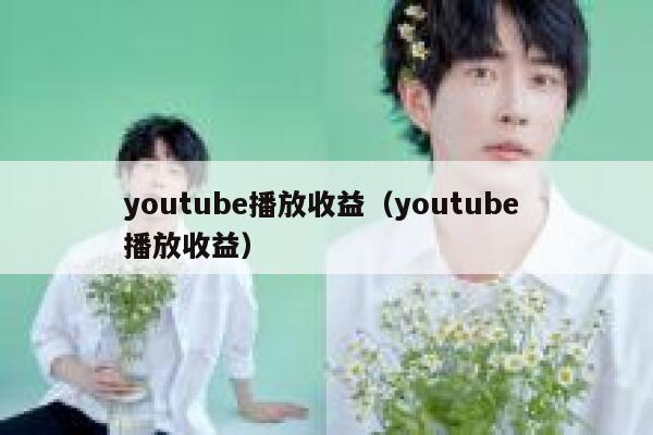 youtube播放收益(youtube 播放收益) 第1张 youtube播放收益(youtube 播放收益) 第1张