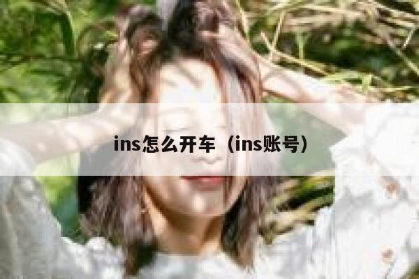 ins怎么开车(ins账号) 第1张 ins怎么开车(ins账号) 第1张