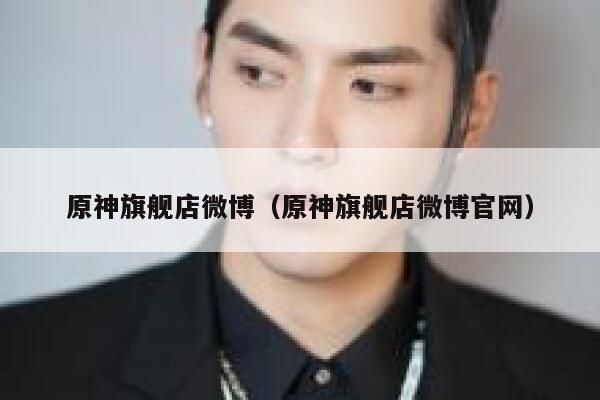 原神旗舰店微博（原神旗舰店微博官网） 第1张