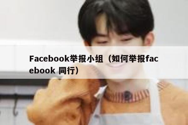 Facebook举报小组（如何举报facebook 同行） 第1张