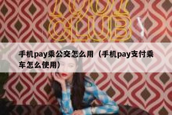 手机pay乘公交怎么用(手机pay支付乘车怎么使用) 第1张 手机pay乘公交怎么用(手机pay支付乘车怎么使用) 第1张