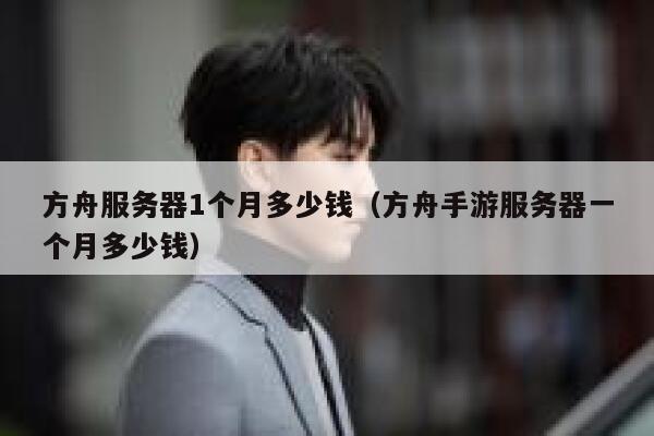 方舟服务器1个月多少钱（方舟手游服务器一个月多少钱） 第1张
