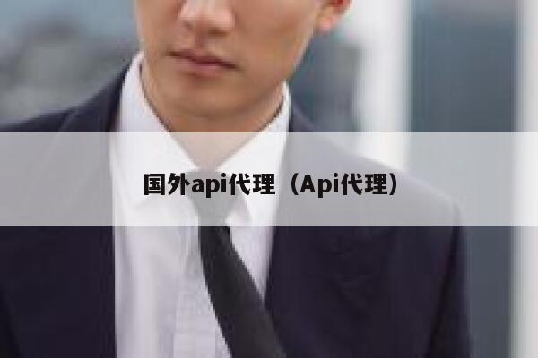 国外api代理（Api代理） 第1张