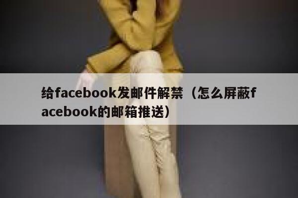 给facebook发邮件解禁（怎么屏蔽facebook的邮箱推送） 第1张
