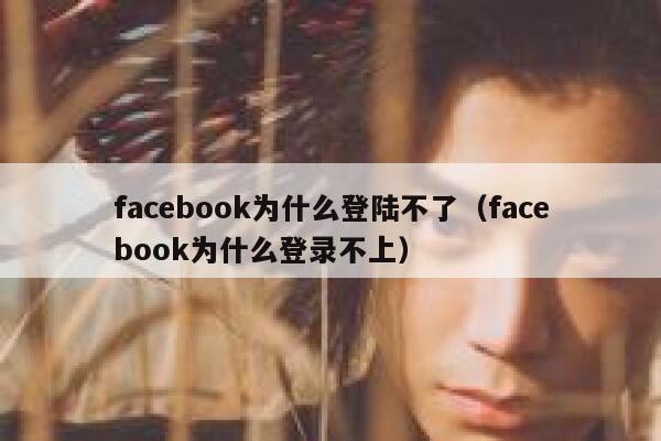 facebook为什么登陆不了（facebook为什么登录不上） 第1张
