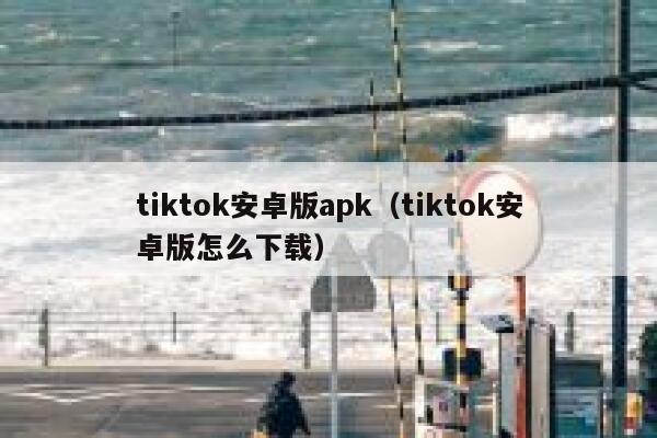 tiktok安卓版apk（tiktok安卓版怎么下载） 第1张