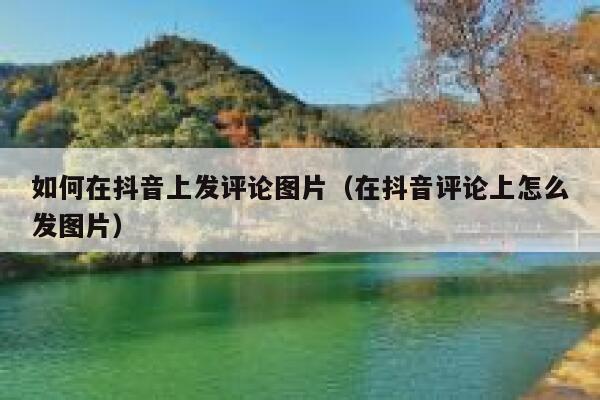 如何在抖音上发评论图片（在抖音评论上怎么发图片） 第1张