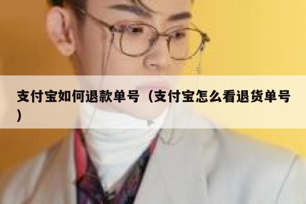 支付宝如何退款单号(支付宝怎么看退货单号) 第1张 支付宝如何退款单号(支付宝怎么看退货单号) 第1张