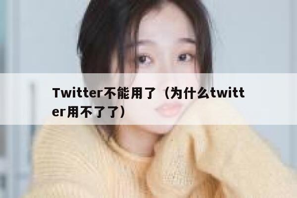 Twitter不能用了（为什么twitter用不了了） 第1张