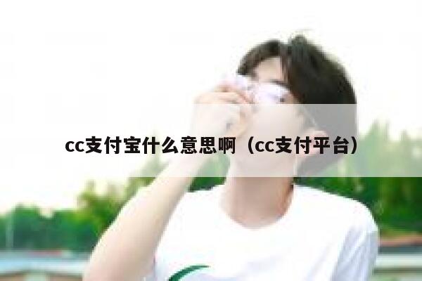 cc支付宝什么意思啊（cc支付平台） 第1张